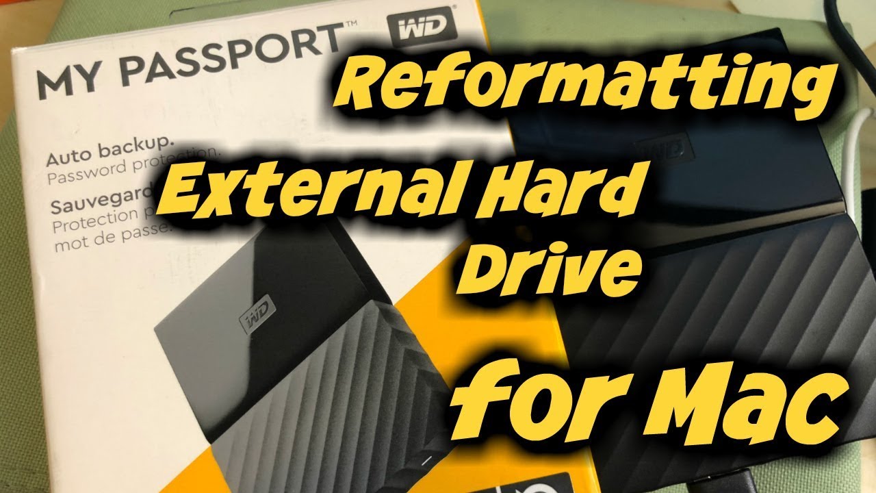 my passport ultra hard drive format for mac