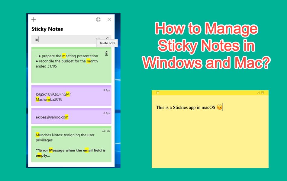 mac app for sticky note
